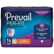 Prevail® Per-Fit® Incontinence Protective Underwear for Women, Extra Absorbency, X-Large, 14 Count