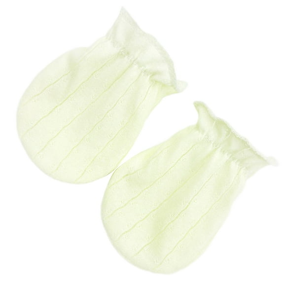 RUISINERY Soft Cotton Baby Mittens for 0-12 Months Infants Scratches on Delicate Skin Breathable and Comfortable Gloves