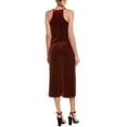thumbnail image 2 of 1.STATE Womens Velvet Racerback Jumpsuit, Red, Small, 2 of 2