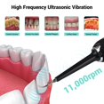 thumbnail image 2 of Kits dentales, limpiador de dientes eléctrico portátil con LED, limpiador de piedra, dispositivo de limpieza de dientes de acero inoxidable, dispositivo de belleza dental oso de fresa Electrónica, 2 of 5