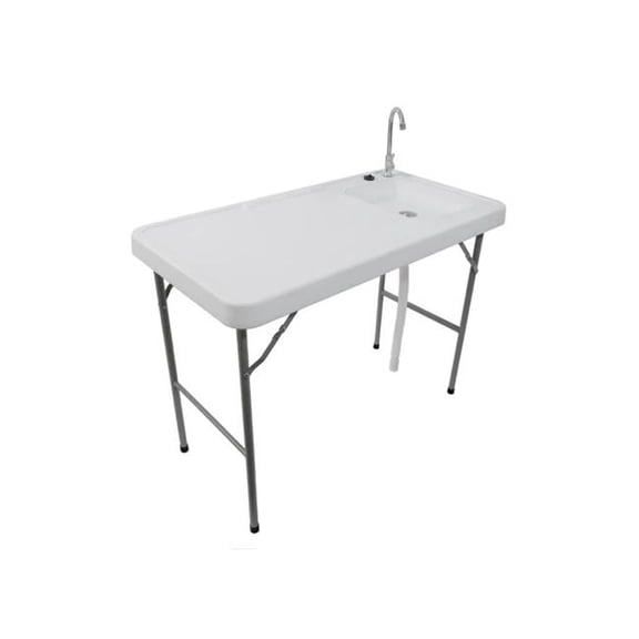 Cuda KUDCUD-FCT-SS Fish Cleaning Table with Single Sink & Water Hookup