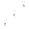 thumbnail image 1 of Sonducket Collar Carta de cristal Gargantilla Cadena ajustable Colgante unisex Joyería del alfabeto Amistad Novia Y Letra Type1 NO1 Sonducket CBP224836, 1 of 6
