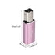 thumbnail image 2 of Adaptador USB C Hembra a Tipo-C Rosa Dorado Paquete de 3, 2 of 7