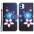 thumbnail image 1 of Funda de PU anticaídas con correa para teléfono Libélulas para Motorola Moto G54 5G Azul Yuxing, 1 of 5