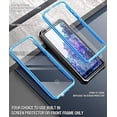 thumbnail image 4 of Poetic Guardian Series Case Designed for Samsung Galaxy S20FE Case, Full-Body Hybrid Shockproof Bumper Cover, Without Built-In-Screen Protector, Blue/Clear, 4 of 7