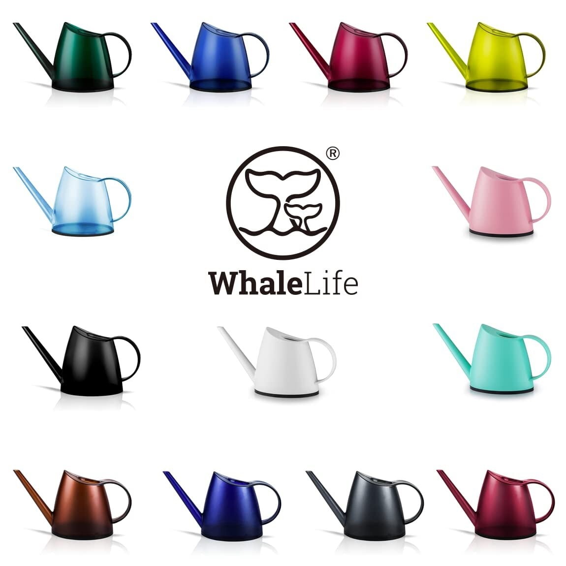 Indoor Watering Can for House Bonsai Plants (1.4L, Green)