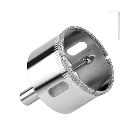 

1.5 Inch Diamond Hole Saw With Center Drill Bit for Glass Ceramic Marble Porcelain Tile Glass Granite Quartz Gemstone (40mm)
