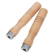 Smooth Finish Beech Wood Pan Handle Replacement For Cookware Handles Home Cooks 2Pcs