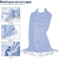 thumbnail image 3 of Bufanda Bluelander de Invierno para Mujer, Azul claro, 3 of 5
