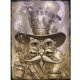 thumbnail image 1 of Cuadros Decorativos 5D bricolaje taladro redondo completo diamante pintura gato Kit decoración del hogar arte artesanía Wdftyju de costura negro 4 estilos, 1 of 8