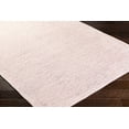 thumbnail image 4 of Boutique Rugs Isako Modern Minimalist Solid Neutral Color Runner Rug for Hallway, Kitchen - Machine Washable - Machine Washable - Performance Carpet - Pink, Cream - 2'7" x 10', 4 of 9