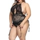 thumbnail image 3 of Zhuge Lencería Mujer Sexy Encaje Talla Grande L Negro, Conjunto Erótico para Noches Especiales, 3 of 5