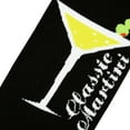 thumbnail image 3 of Cool Socks, Colorful Funny Novelty Prints, Cute Socks for Women, Martini Recipe, 3 of 6