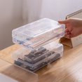 thumbnail image 2 of Generic Transparent Stackable Design PP Plastic Pencil Box, Anti-dirty, Assorted Colors, 2 of 10
