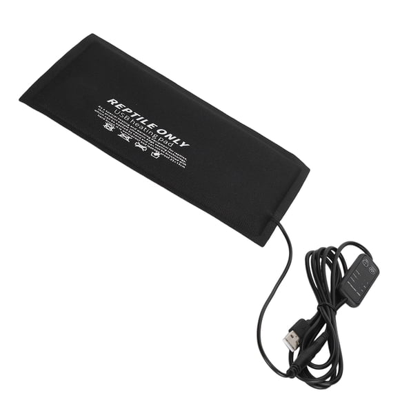 Almohadilla térmica para reptiles control de temperatura de tres engranajes alimentada por usb con temporizador de tres etapas para tortugas lagarto