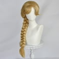 thumbnail image 1 of Peluca para cosplay, disfraz de anime de Rapunzel, fiesta de Halloween, 86 cm, 1 of 1