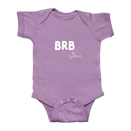 

Inktastic Easter BRB Jesus Gift Baby Boy or Baby Girl Bodysuit