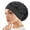 09#Black, variant on Chemo Headwear for Women Rhinestone Beanies with Stretch Elastic Turbans Soft Cancer Hats Head Coverings Black One Size