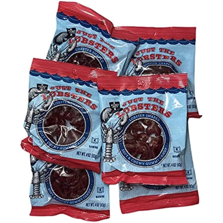 TJ Just The Lobsters Gummy Candy (Pack Of 6)