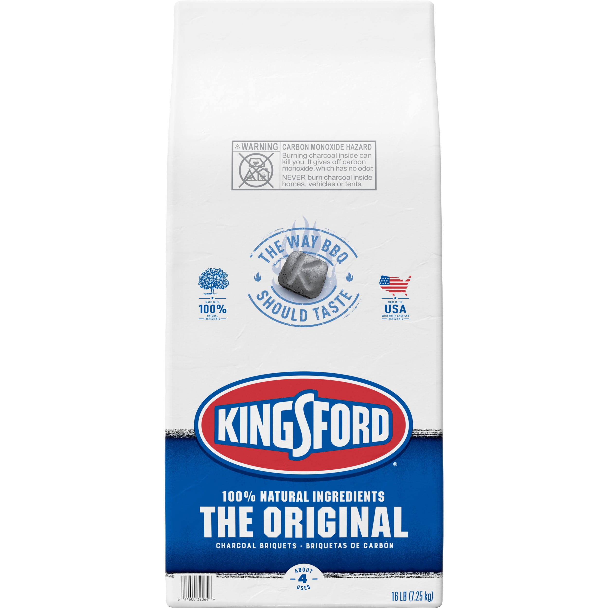Kingsford Original Charcoal Briquettes, 16 lb
