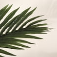 thumbnail image 2 of 6FT Golden Cane Artificial Palm Tree with Black Plastic Pot, Tropical Fake Plant for Indoor Outdoor Decoration, Faux Palm, 1pc/set, 2 of 4