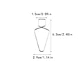 thumbnail image 3 of 10 Pieces Ceiling Tile Hooks Stainless Steel Easy installtion Simple Design without Deformation Hanging Sign Home Organization Ceiling F6, 3 of 5