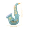thumbnail image 4 of Weiweiguan Simulation Saxophone Toy Decorative Saxophone Plaything Cartoon Music Instruments Toy, 4 of 6