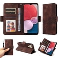 thumbnail image 5 of Funda GANGXUN para Samsung Galaxy A13 4G con diseño acolchado elegante, cuero PU, protección total y ajuste preciso, 5 of 5