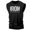 TankTop White on Black, variant on Gymish Iron Workout T-Shirt for Men, Funny Gym Shirt, Lifting Tee, Deadlift Shirt, Men's Athletic Top, Warm Grey with Sleeve Logo, Small