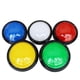 thumbnail image 3 of Botón pulsador redondo grande de 100 mm Led iluminado con microinterruptor para bricolaje Arcade-Blanco- Bolígrafo Bolígrafo Bolígrafo de papelería, 3 of 5