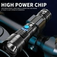 thumbnail image 6 of CxhicLuv LED Flashlight 6.5×1.6×1.3 Inch USB Charging, Battery Display, Fixed Focus – Long-Range Torch, Suitable for Outdoor, Home Use, Great for Daily Carry, 6 of 9