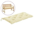 thumbnail image 6 of vidaXL Garden Bench Cushion Fabric Outdoor Pad Furniture Multi Colors/Sizes, 6 of 180