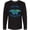 AB-Black, variant on Inktastic Save Our Environment Earth Butterfly Long Sleeve T-Shirt