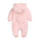 thumbnail image 5 of Body De Bebé, Mono De Canastilla Para Niños Pequeños, Ropa De Invierno Para Niñas Y Niños, Peleles Con Capucha Y Cremallera De Dibujos Animados Cálidos, Color Rosa Odeerbi LM103-3248, 5 of 5