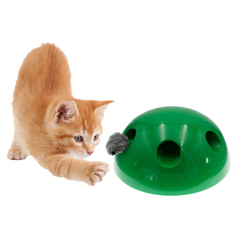 squeaking mouse cat toy