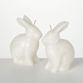 thumbnail image 4 of 4.75"H Vance Kitira White Bunny Candle - Set of 2, White ,Scentless, Clean-Burning, Environmental Friendly, 4 of 7