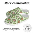 thumbnail image 6 of KLL Cute Chubby Frog Pattern Adult Unisex Cozy Slippers,Fuzzy Slip-on Slippers TPR Sole Slippers Comfort Plush Home Footwear for Indoor & Outdoor-35/36, 6 of 7