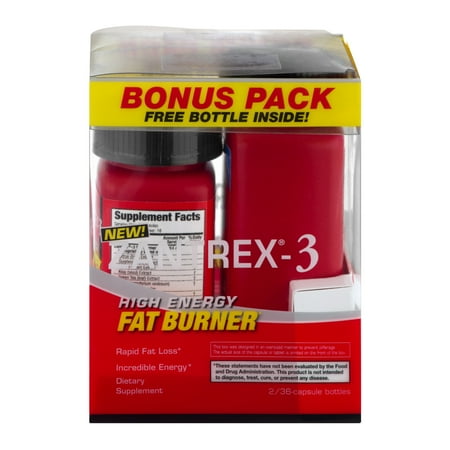 Zantrex-3 High Energy Weight Loss Pills for Rapid Fat Burning, Tablets, 72 Ct