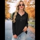 thumbnail image 5 of Suéteres de Mujer, Sudaderas con Capucha de Larga de Otoño, Sudaderas para Mujer, Ropa Informal Holgada de Moda Negro L, 5 of 6