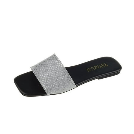 

Follure Girl women s casual shoes Fashion Women s Casual Shoes Breathable Outdoor Leisure Sandals Slippers Black 42
