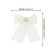 thumbnail image 2 of INSPIRE CHIC Broche de mujer Clip de malla con flores, perlas y strass en color sólido, Beige, 2 of 5