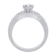 thumbnail image 3 of KATARINA 14K White Gold 1 cttw Diamond Bridal Engagement Set (G-H, SI2-I1), 3 of 5