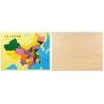 thumbnail image 2 of Panel de mapas Peg Puzzle Wumudidi 7 Continents Montessori, 2 of 5