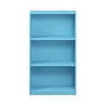 thumbnail image 2 of Pemberly Row Engineered Wood 3-Tier Bookcase Storage Shelves in Light Blue, 2 of 5