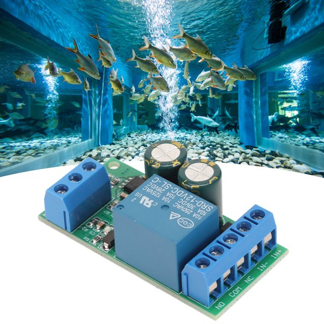 Water Controller Module, Liquid Control Module 40MA Current 12V Water Exchange 10MA Standby Current For Aquarium