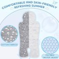 thumbnail image 3 of Pinnn - Almohadilla de refrigeración de gel para asiento de coche de bebé, para verano, transpirable, almohadilla de refrigeración multincional para asiento de automóvil, para bebé, silla de, 3 of 5