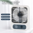thumbnail image 2 of Billuyoard Ventilador de escritorio, dispositivo de refrigeración, enfriador de aire, suministros de verano para oficina, accesorios para el Electrodomésticos Azul, 2 of 6