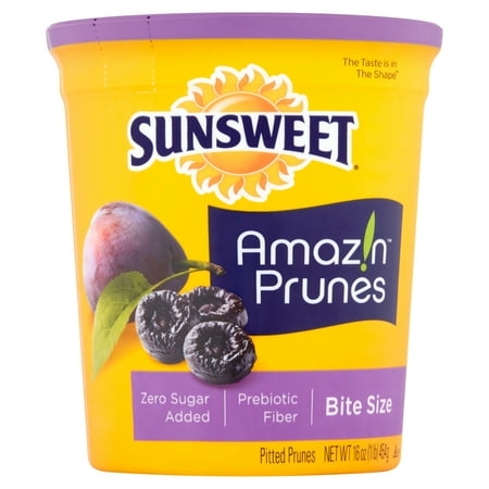 Sunsweet, Amaz!n, Bite Size Pitted, Prunes, 16, oz