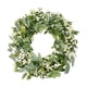 thumbnail image 3 of Corona de eucalipto verde Artificial, corona para puerta, decoración de pared, corona de Pascua, guirnalda de hojas de primavera para fiesta de boda y, 3 of 9
