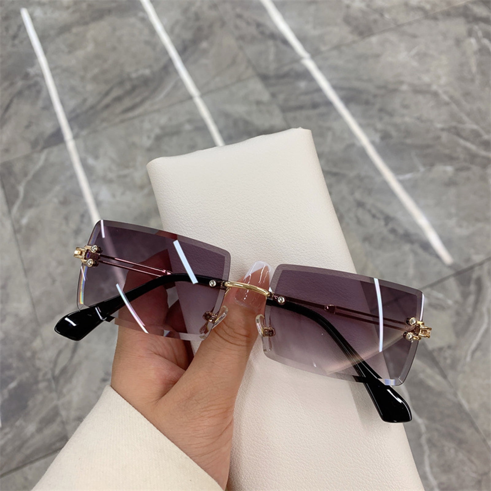 Large Frame Sunglasses Women UV400 Travel Oculos De Sol Feminino –  Fashiondresses for less